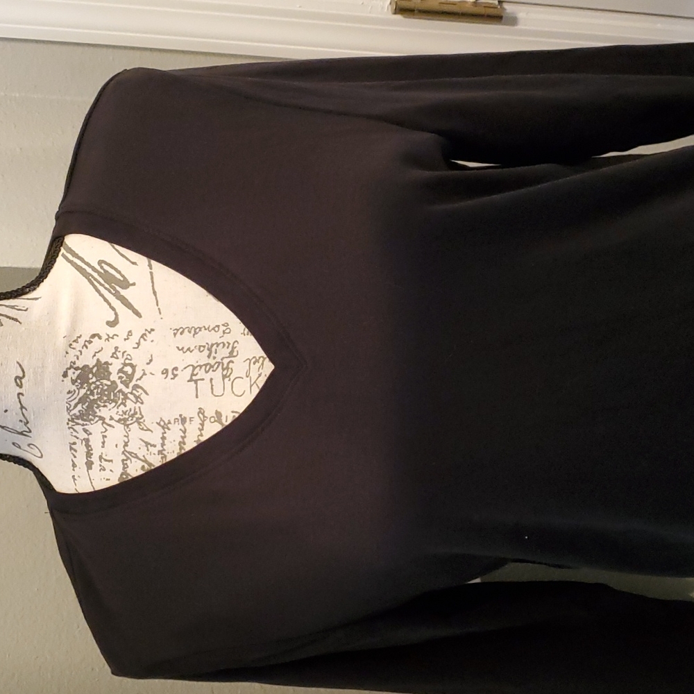 Black cotton tunic